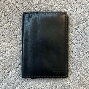 Coach Vintage Leather Card Holder Wallet
